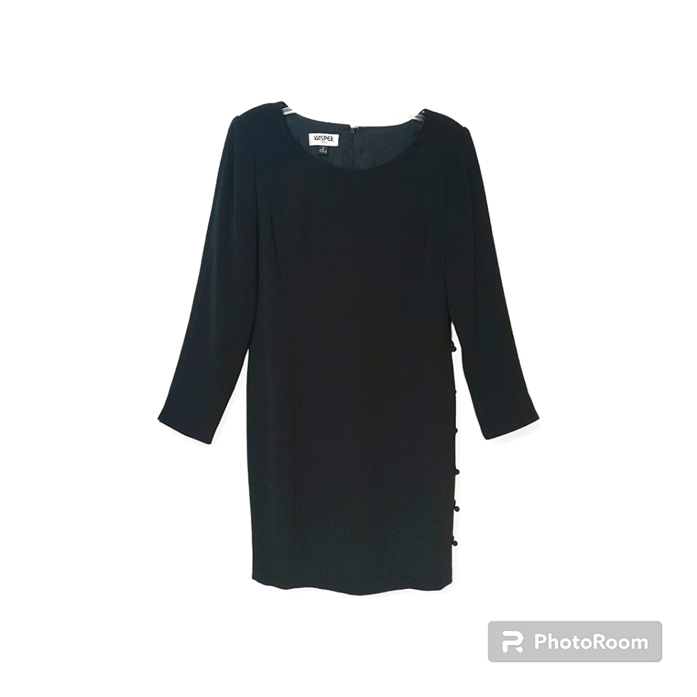 Kasper Side-Accent Dress, NWT, 8